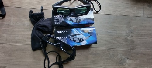 Brille sharp an 3dg10 - 3d-brille, /