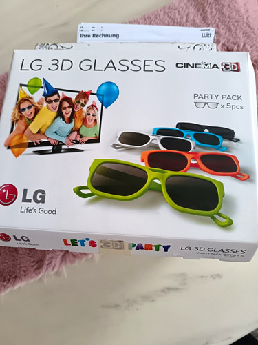 Cinema brille party - lg, 3d