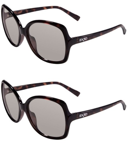 Ex3d damen brille - 3d, passiv